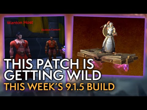 NEW MOUNT REVEAL! HUGE Sanctum Perk And A Nerf/Buff To...Sexuality? This Week's 9.1.5 Build Review
