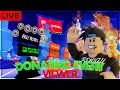 [🔴LIVE] ROBLOX PLS DONATE 💸| DONATING ROBUX TO THE VIEWERS #shorts