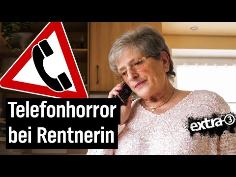 Realer Irrsinn: Rentnerin aus Ostfriesland bekommt bis zu 80 Anrufe am Tag | extra 3 | NDR