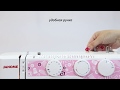 Швейная машина Janome DressCode белый - Видео