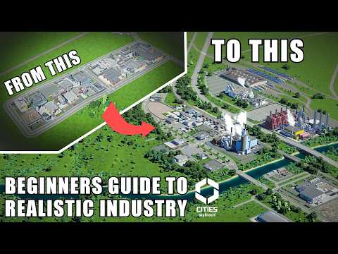 The Beginner-Friendly Guide to Realistic Vanilla Industry | Cities Skylines 2