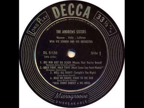 The Andrews Sisters on Decca 1951