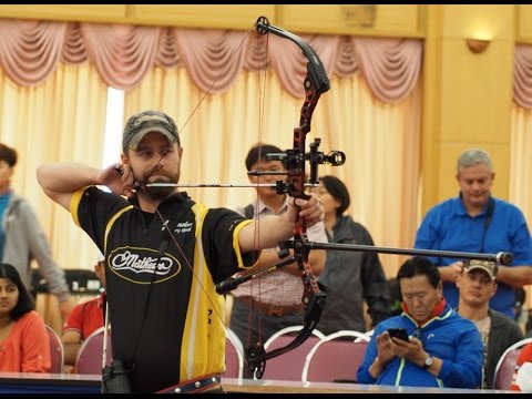 US archer Braden Gellenthien shoots perfect score in compound bow gold medal match