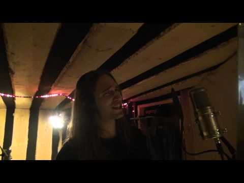 SIDEBURN´s Jani Kataja recording lead vocals for the song 