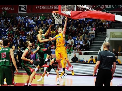 1/4 playoffs. Lokomotiv-Kuban vs Khimki Game 3 Highlights