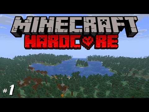 Minecraft Hardcore: Ep 1 - What a Start!