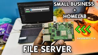 SETUP a File Sharing Server Using Raspberry Pi For Small Business or Homelab