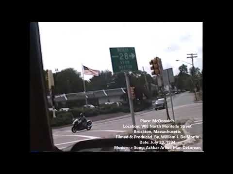 McDonald's Brockton, Ma  Filmed on July 20, 1994