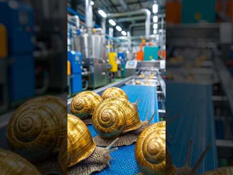 The Snail Shells Turn Into iPhone Chargers | Amazing Factory Process #iPhone #USA