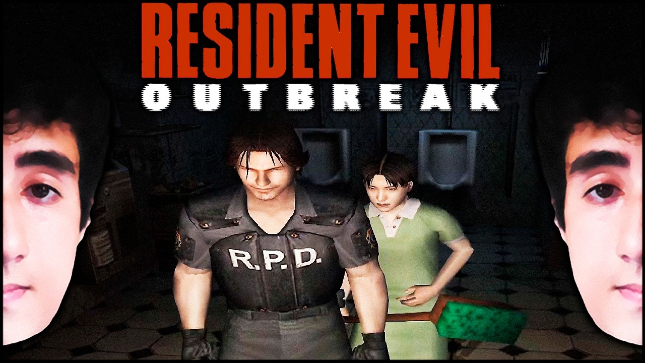 Felps e PK jogando Resident Evil Outbreak ☣️