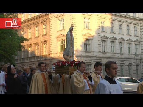 Procesja Fatimska ulicami Lwowa