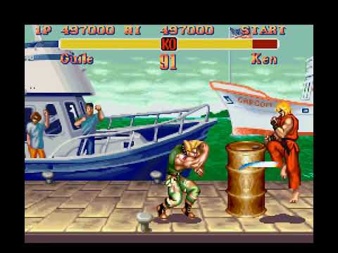 Super Street Fighter II: The New Challengers(SNES) Guile TAS