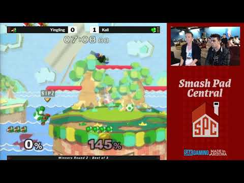 SPC 143 Winners Quarter Finals - Kali (Yoshi) vs Yingling (Falco)
