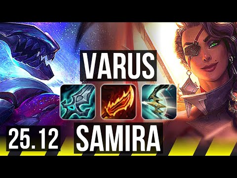 VARUS & Rell vs SAMIRA & Nautilus (ADC) | 14/4/15 | KR Diamond | 25.12