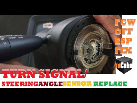 2011-2014 Chrysler 300 Turn Signal/Steering Angle Sensor replacement. FCW off ESP FIX!!