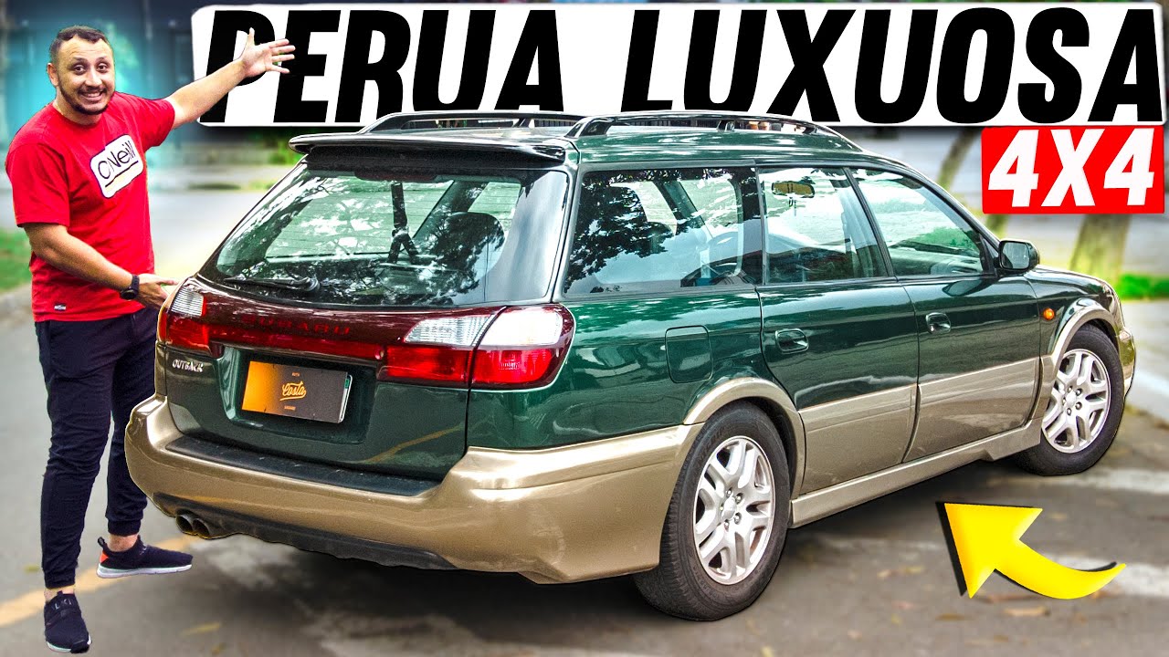 UM CARRO INCRÍVEL BEM ESQUECIDO que NÃO TEVE OPORTUNIDADE no BRASIL 😱 Subaru Outback 2000