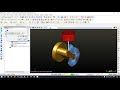 MasterCam X5 4 Axis Mill Example Rotary Mill