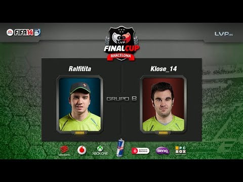 Ralfitita vs Klose_14 - Grupo B- FIFA- Final Cup 5