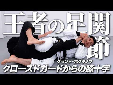 【グラント・ボグダノフ】クローズドガードからの膝十字