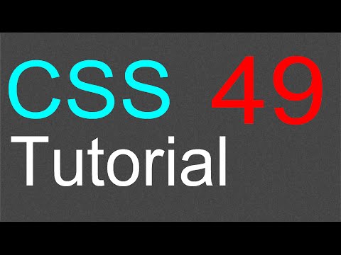 CSS Tutorial for Beginners 01 Introduction to CSS