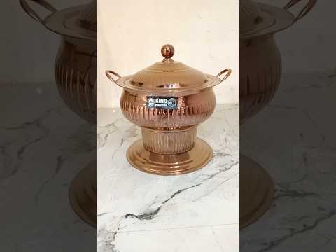 Copper Chafing Dish, Capacity: 6 Litre