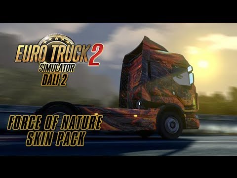 Euro Truck Simulátor 2 Force of Nature Paint Jobs Pack 
