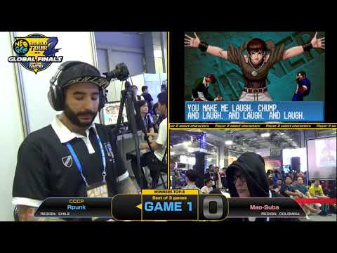 NGWT 2 KOF98 GLOBAL FINALS, CCCP Rpunk (Chile) VS Mao-Suba (Colombia)