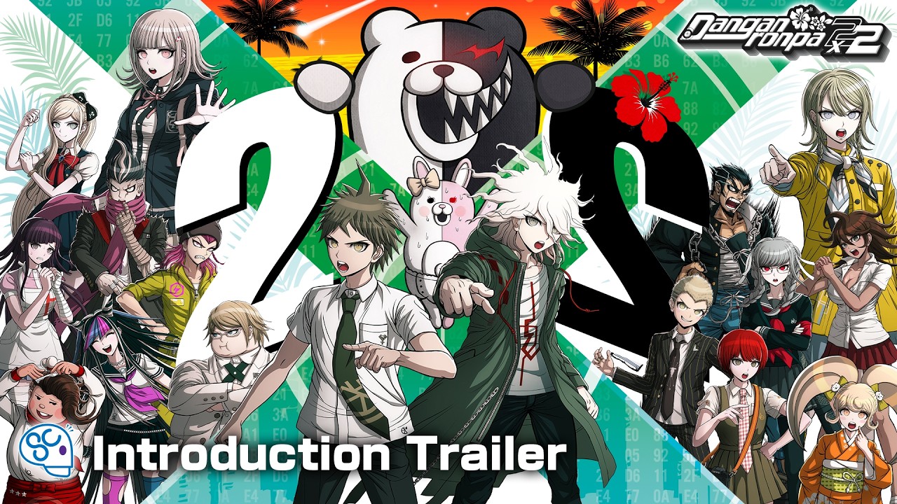 Danganronpa 2x2 release date reveal trailer teaser