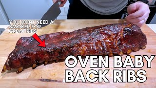 Incredibly Tender BBQ Baby Back RIbs in Your Home Oven