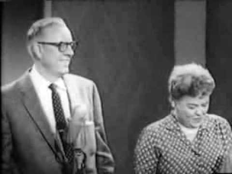 You Bet Your Life #57-23 Pinky Tomlin & Tootsie Outz (Secret word 'Face', Feb 27, 1958)