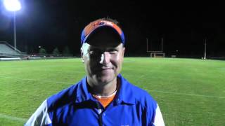 preview picture of video 'Marvin Ridge-Cuthbertson postgame #1- 8/31/12'