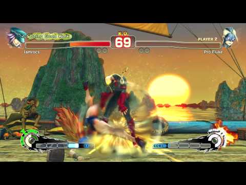 USF4 Battle: Poison (Me) Vs Decapre (Pro Fluke)