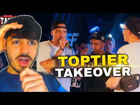 SCHLECHTE CROWD GEILES BATTLE 🔥 Kato vs. Krom - TopTier Takeover - REACTION