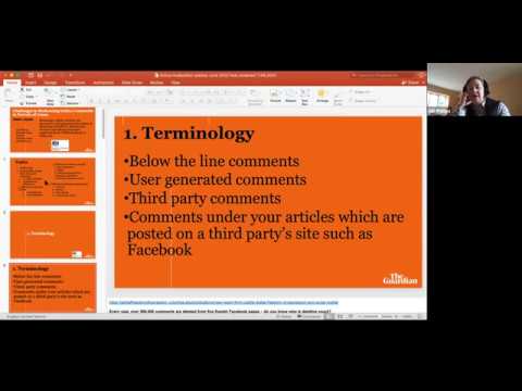 Vebinar “Moderiranje onlajn komenatara u vremenu kriza”- Džil Filips (Gardijan ), 18.06.2020.