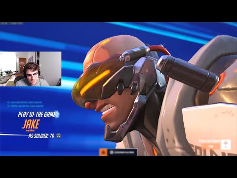WHAT TOP 500 SOLDIER 76 LOOKS LIKE - JAKE! POTG! OVERWATCH 2 TOP 500 SEASON 7