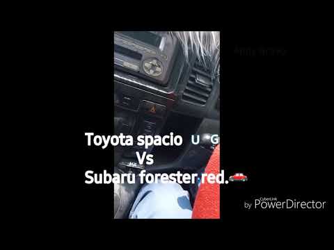 Thumbnail for Toyota Corolla spacio vs Subaru forester red. by Toyota Corolla Spacio