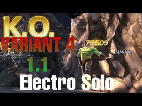 VARIANT 4.1.1 BOSS ELECTRO SOLO MARVEL CONTEST OF CHAMPIONS