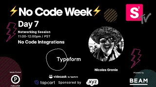 No Code Week: Typeform, No Code Integrations \