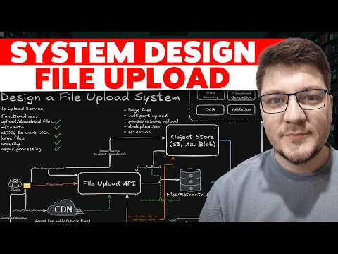 File Upload Service Design — Step-by-Step Guide & Transcript
