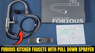 FORIOUS Kitchen Faucet Review — Quality, Pressure, and Durability Test!