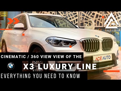BMW X3 xDrive 20d Luxury Line | Cinematic/360 View | Pre Owned Car for Sale | Ace Auto Kolkata