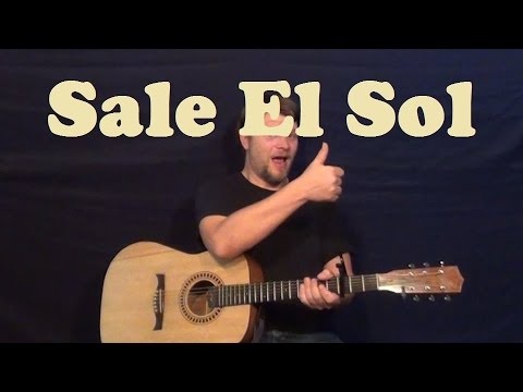 Sale El Sol (Shakira) Easy Strum Guitar Lesson How to Play Sale El Sol Tutorial