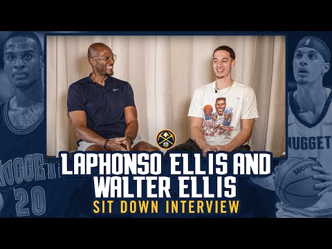 LaPhonso Ellis and Walter Ellis Sit Down Interview | Denver Nuggets