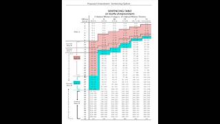 2026 ‘PROPOSED’ AMENDMENT SENTENCING TABLE