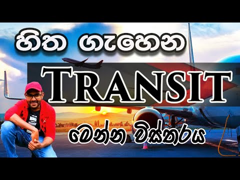 දැනගෙන ගුවන් යානා හුවමාරු වෙමු|How To TRANSIT To Your Flight|Flight Details|Airport Guide|Sinhala