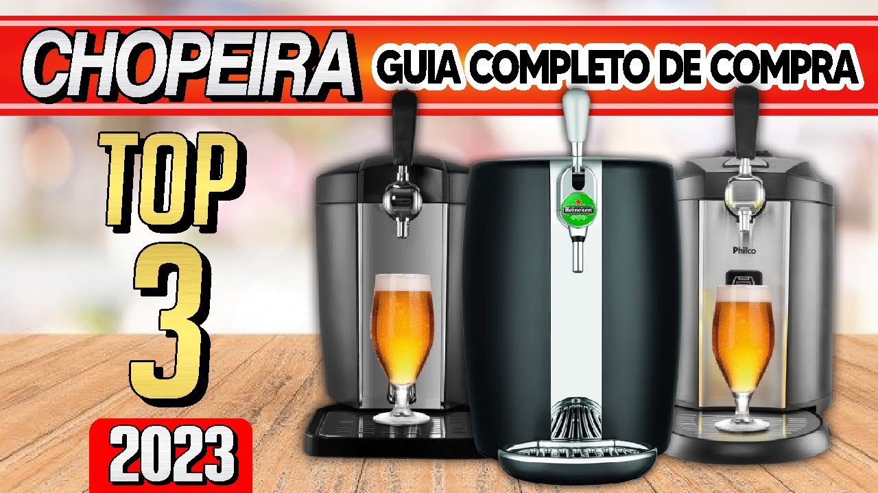 Qual é a MELHOR CHOPEIRA? Beertender Krups Heineken, Britânia BCHO05I ou Philco PCHO05I?
