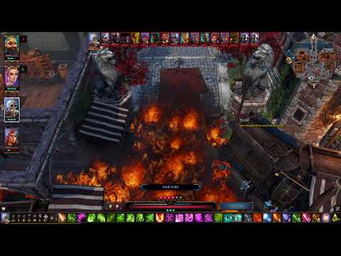 Divinity Original Sin 2 - 80+ Barrels Explosion