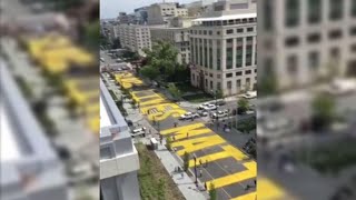 DC Mayor says 'Black Lives Matter' mural 'stays'