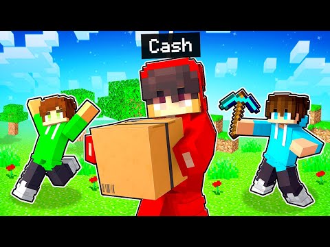 Kio - Cash JOINS Our Minecraft World!
