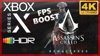 [4K/HDR] Assassin's Creed : Liberation HD Remastered / Xbox Series X Gameplay / FPS Boost 60fps !